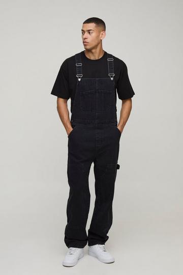 Zwarte Baggy Tuinbroek black