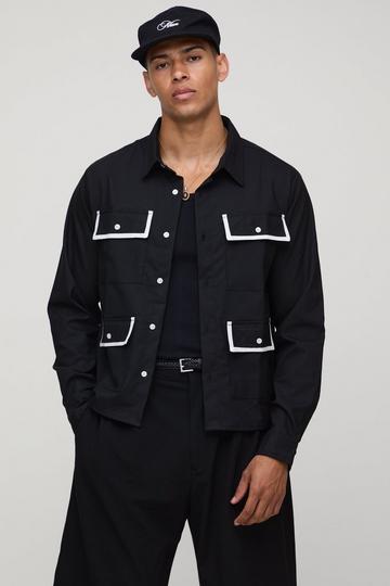 Harrington Jas Met Zakken En Zakken black