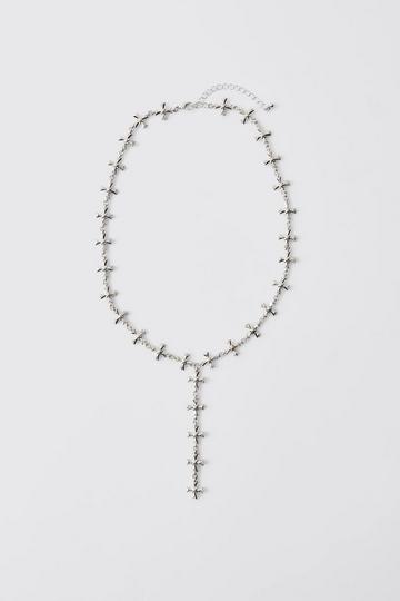 Zilveren Ketting Met Kruis silver