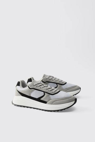 Chunky Mesh Trainer grey
