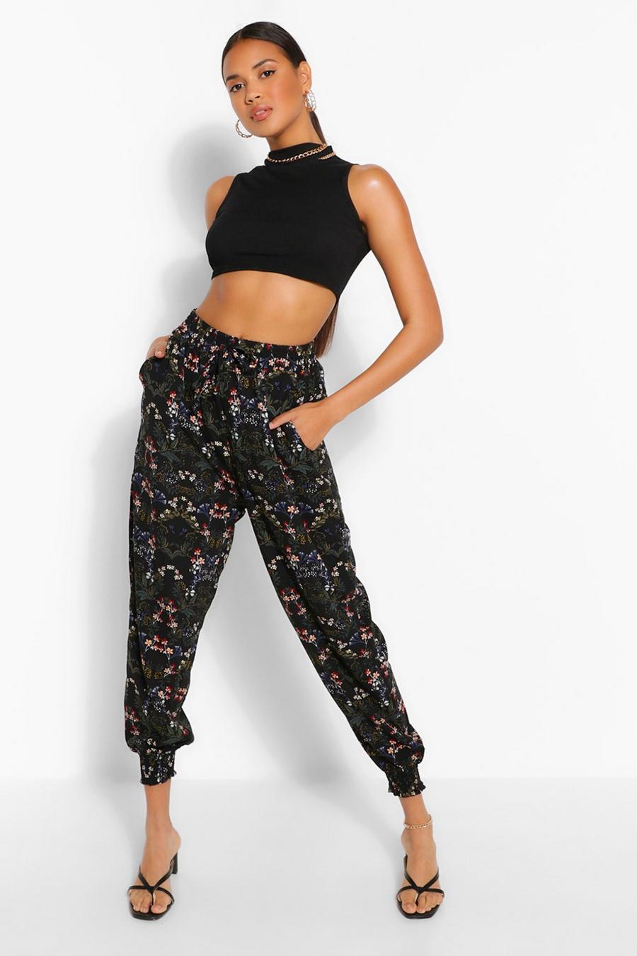 Printed Relaxed Casual Pants image number 1