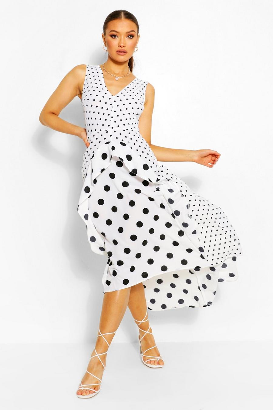 Polka Dot Midi Dress image number 1
