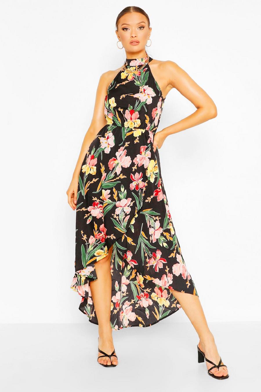 Floral Bodycon Midi Dress image number 1