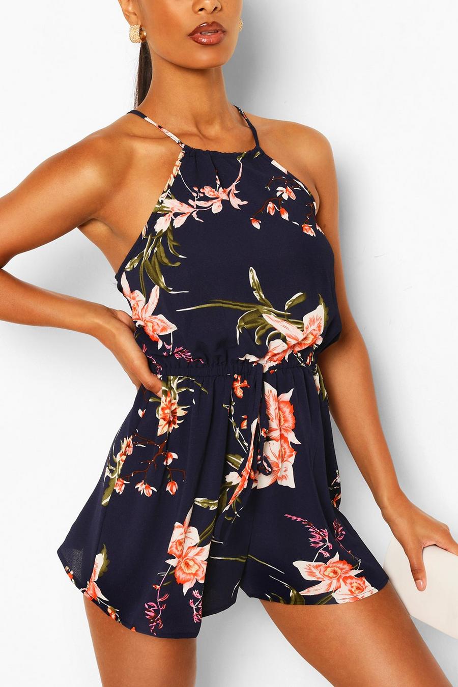 Floral Bodycon Mini Dress image number 1
