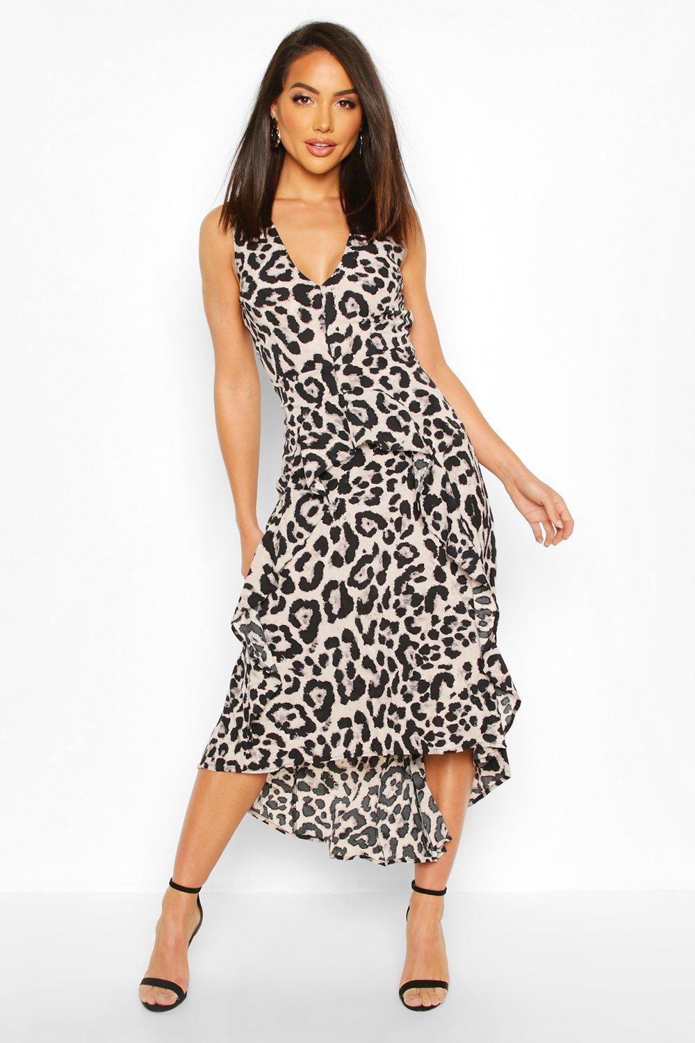 animal print boohoo