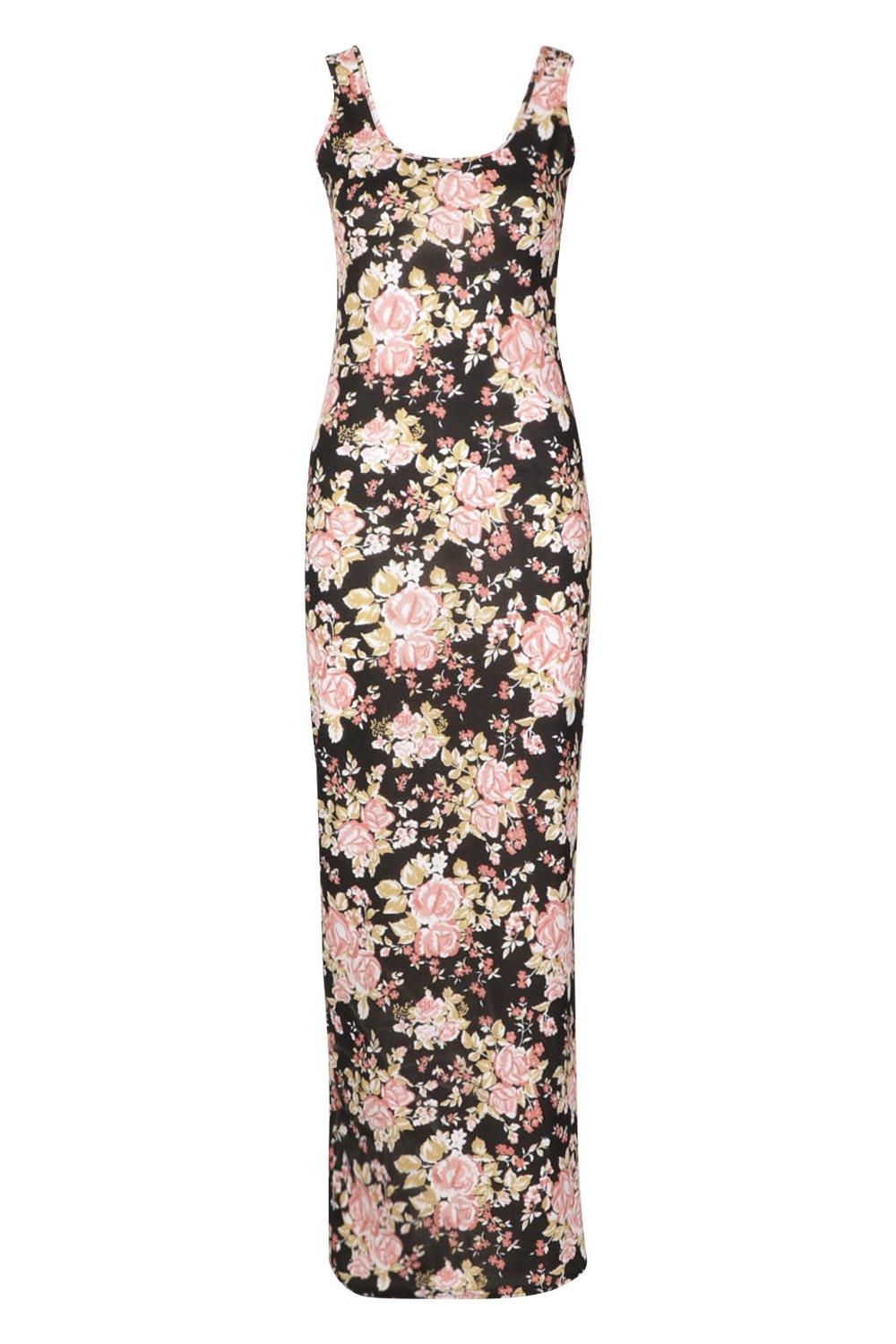 floral maxi dress designs