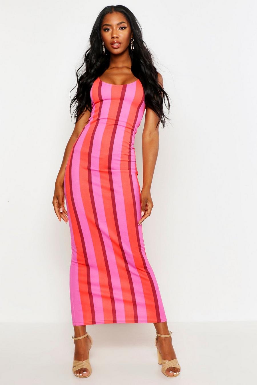 Striped Maxi Dress image number 1