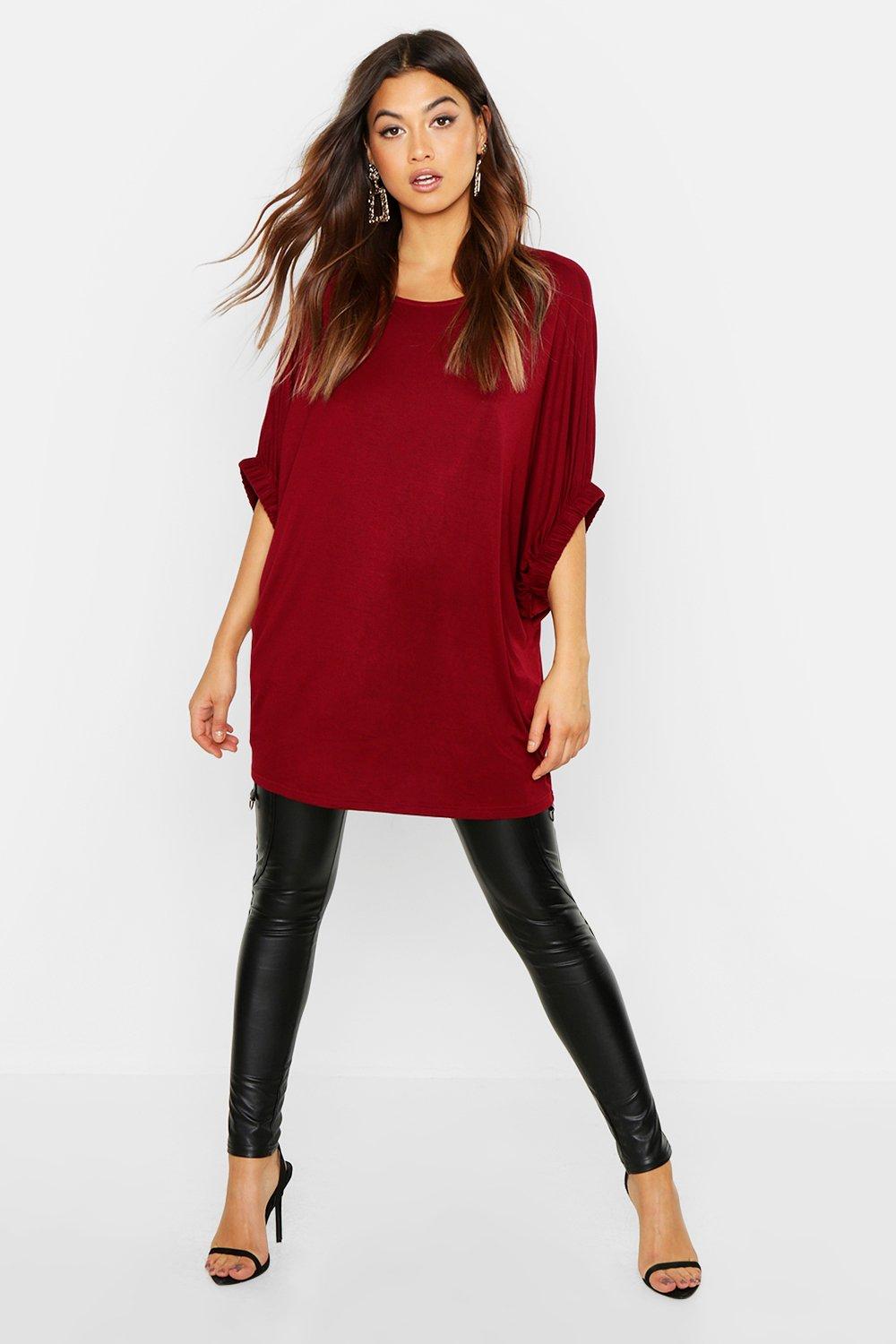 boohoo batwing top