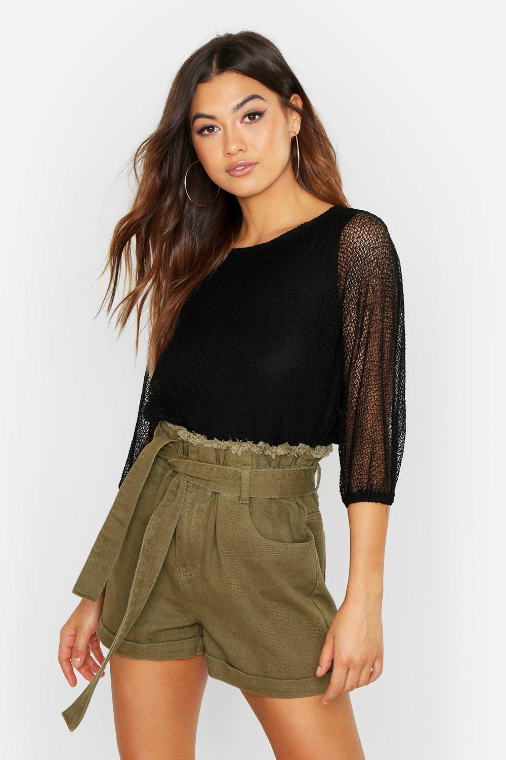boohoo batwing top