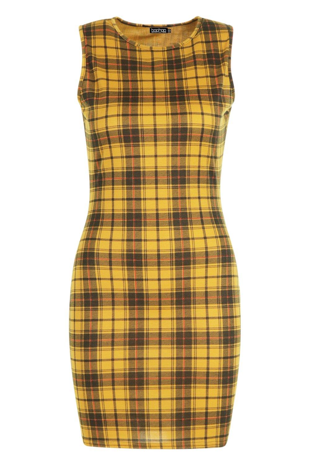 Tartan Check Mini Dress | boohoo