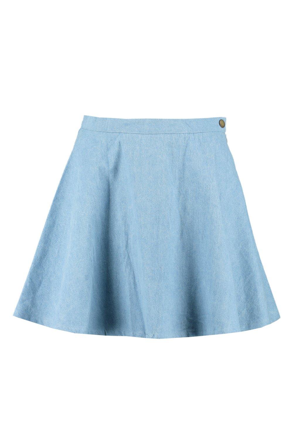 jean skater skirt