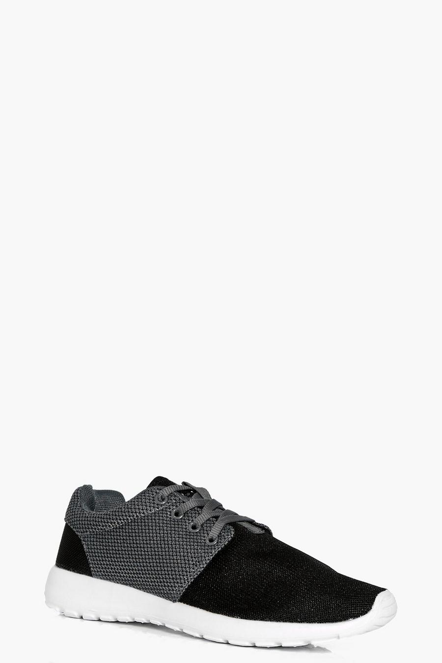 Black Harriet Lace Up Sports Sneaker image number 1