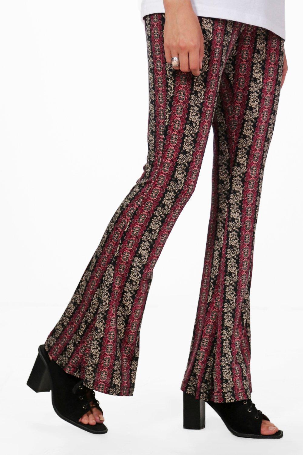 FULL TILT Printed Fit N Flare Pants