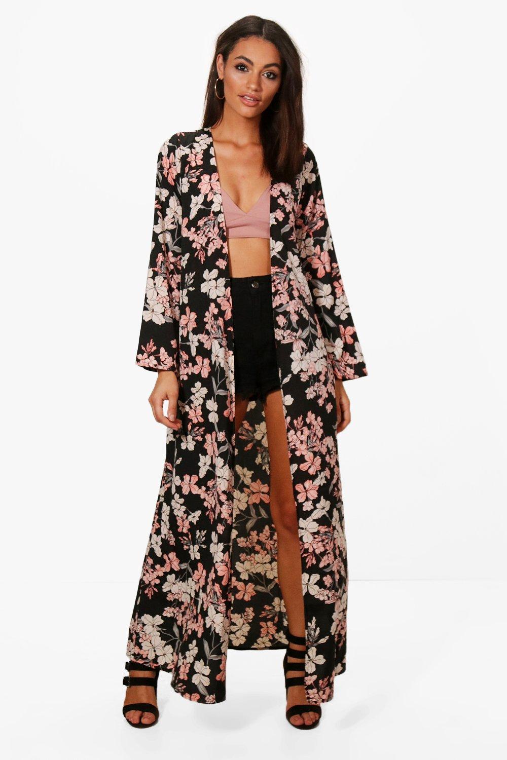 maxi kimono