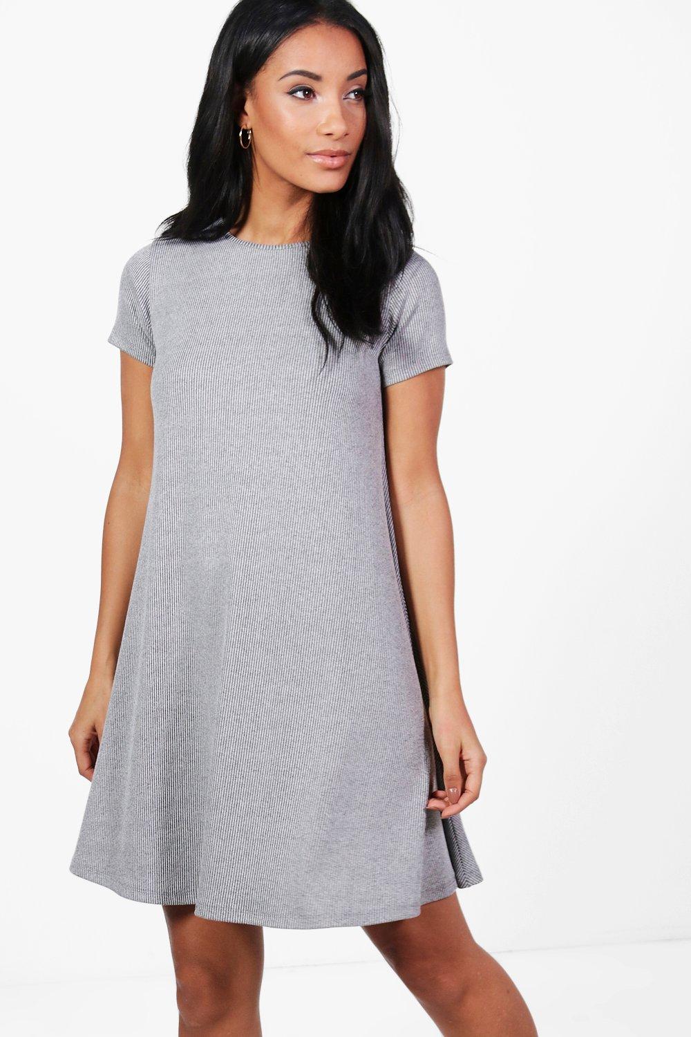 cap sleeve swing dress