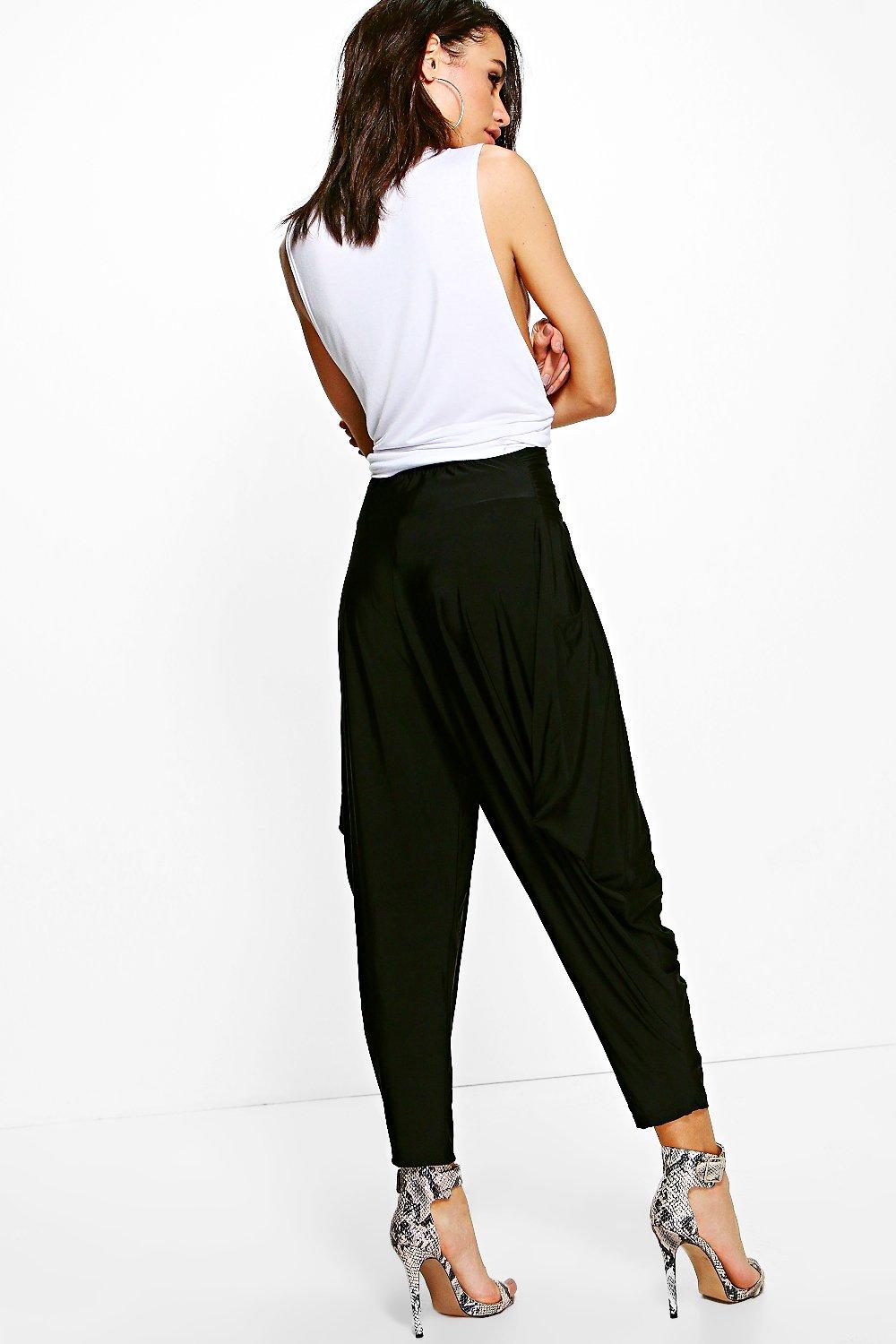 boohoo harem pants