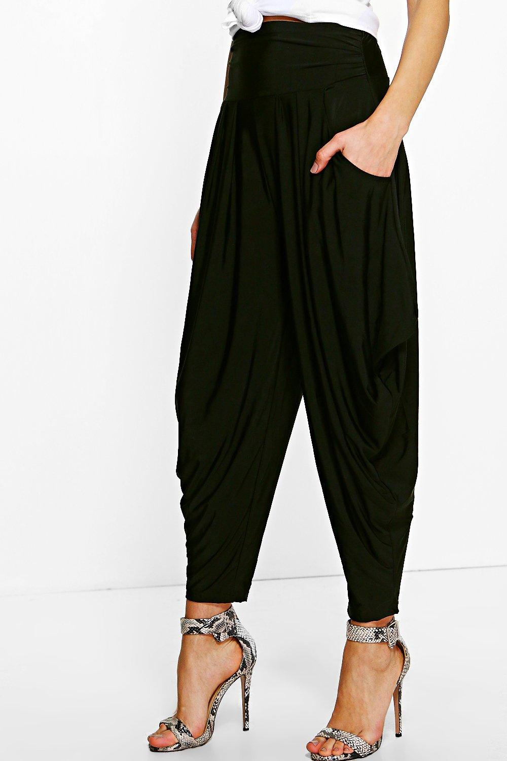boohoo harem pants