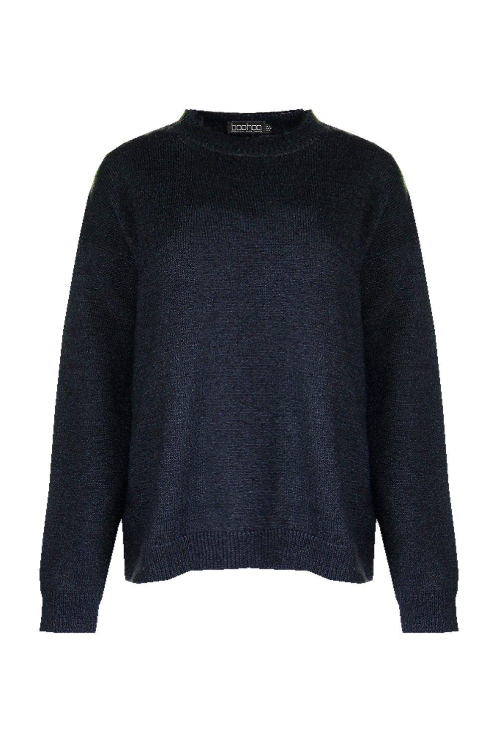 oversized fine knit jumper