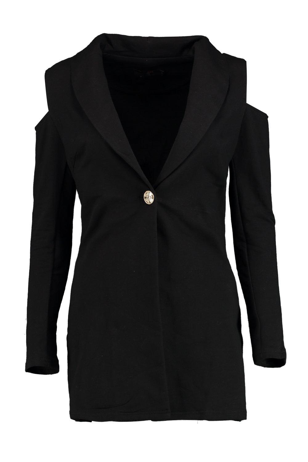 Cold shoulder jackets best sale