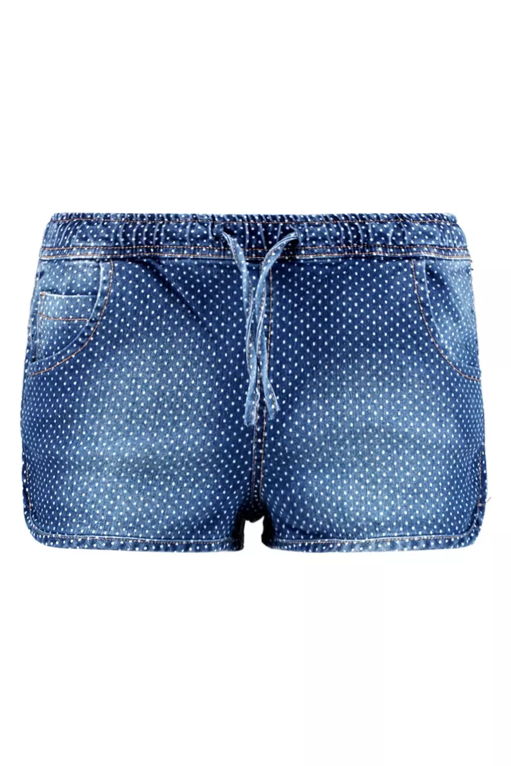 Denim store running shorts