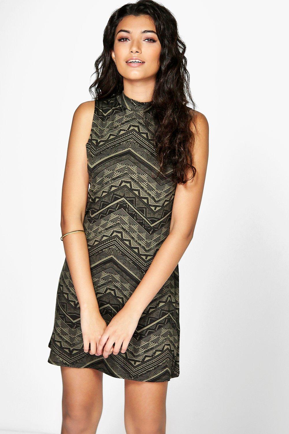 boohoo tunic dresses