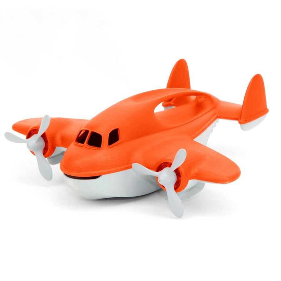 Orange Fire Plane Toy