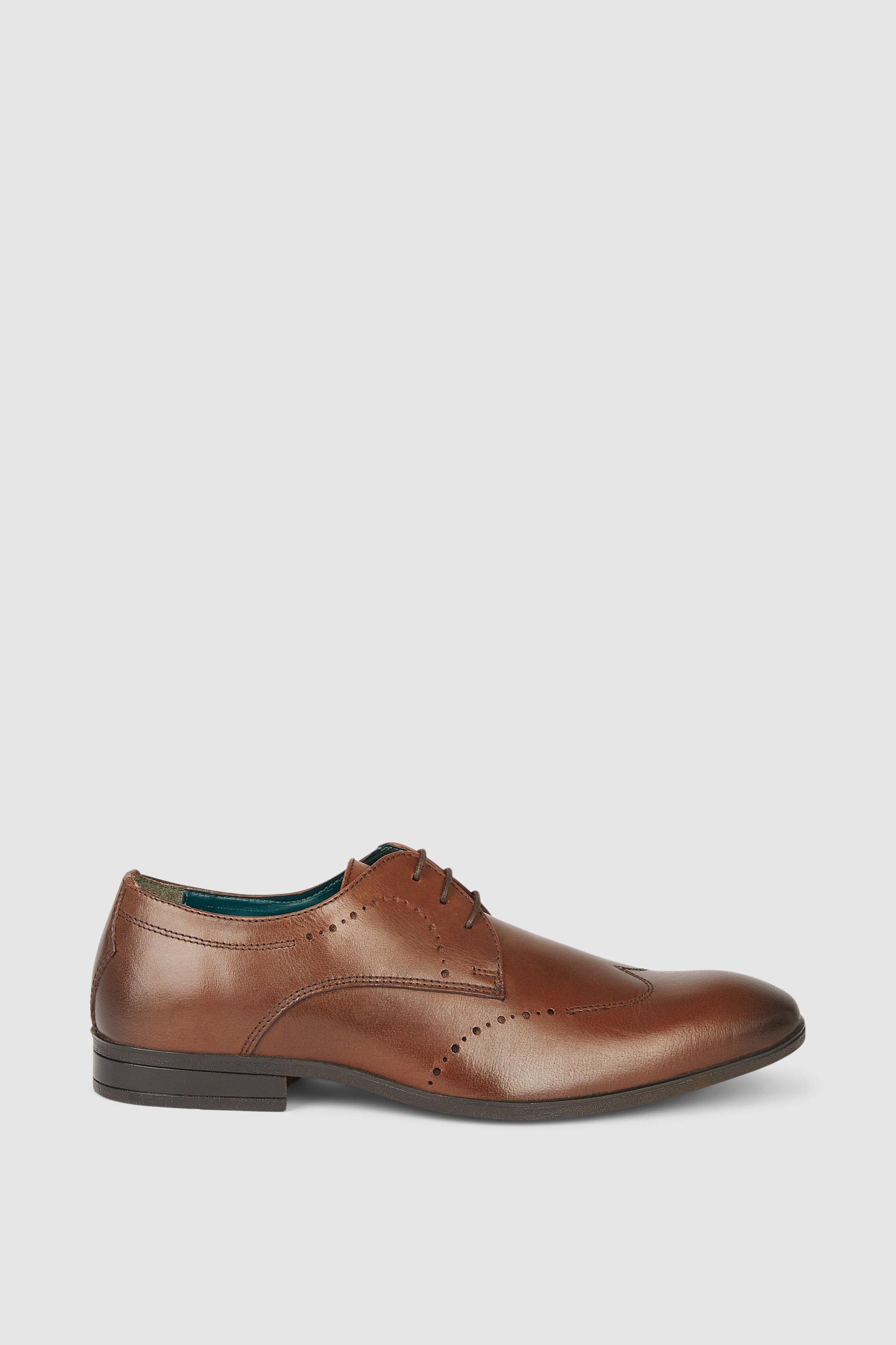 Debenhams Silver Street Mortimer Leather Brogue | Debenhams