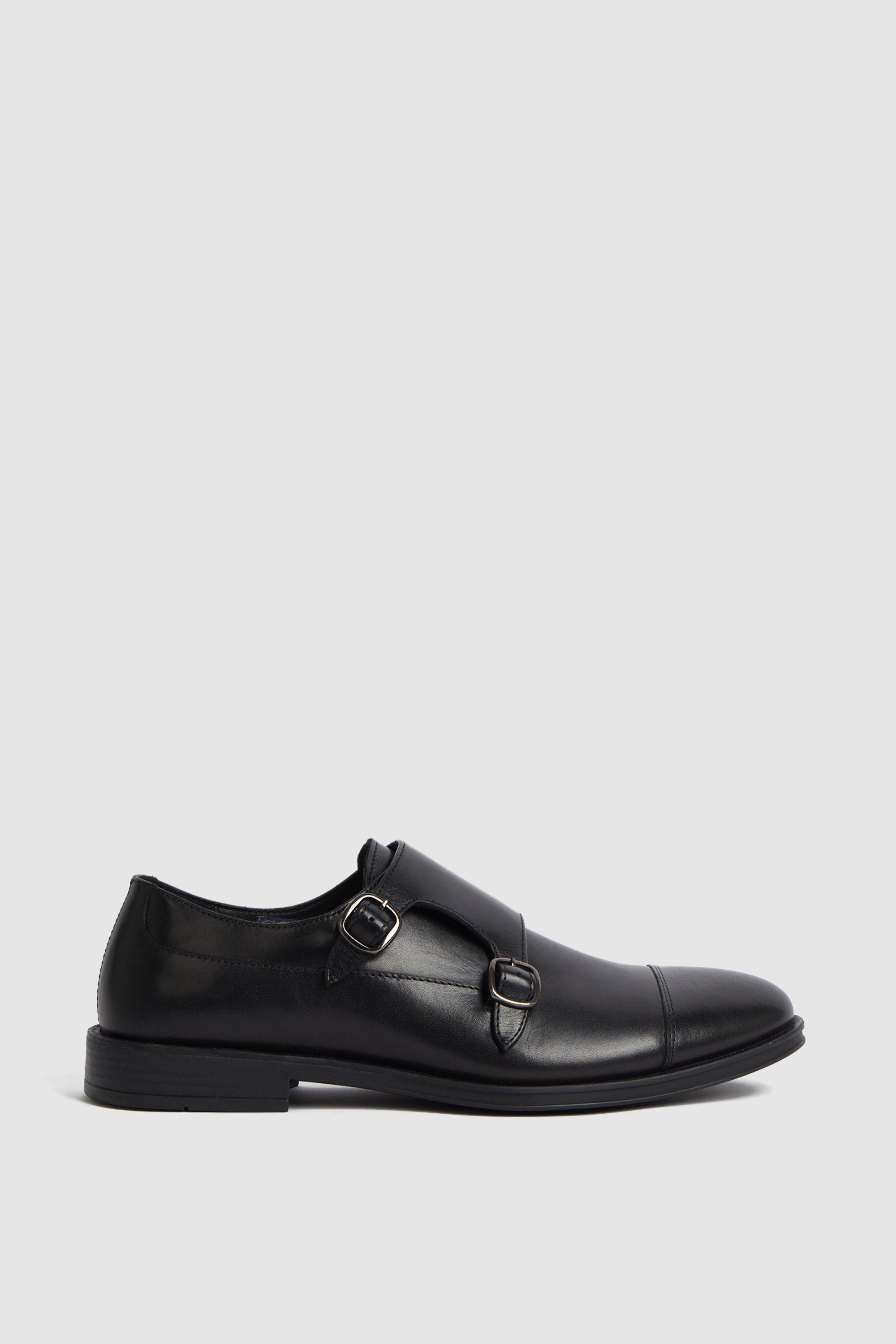 Shoes | Preston Leather Double Monk Strap Shoe | Debenhams