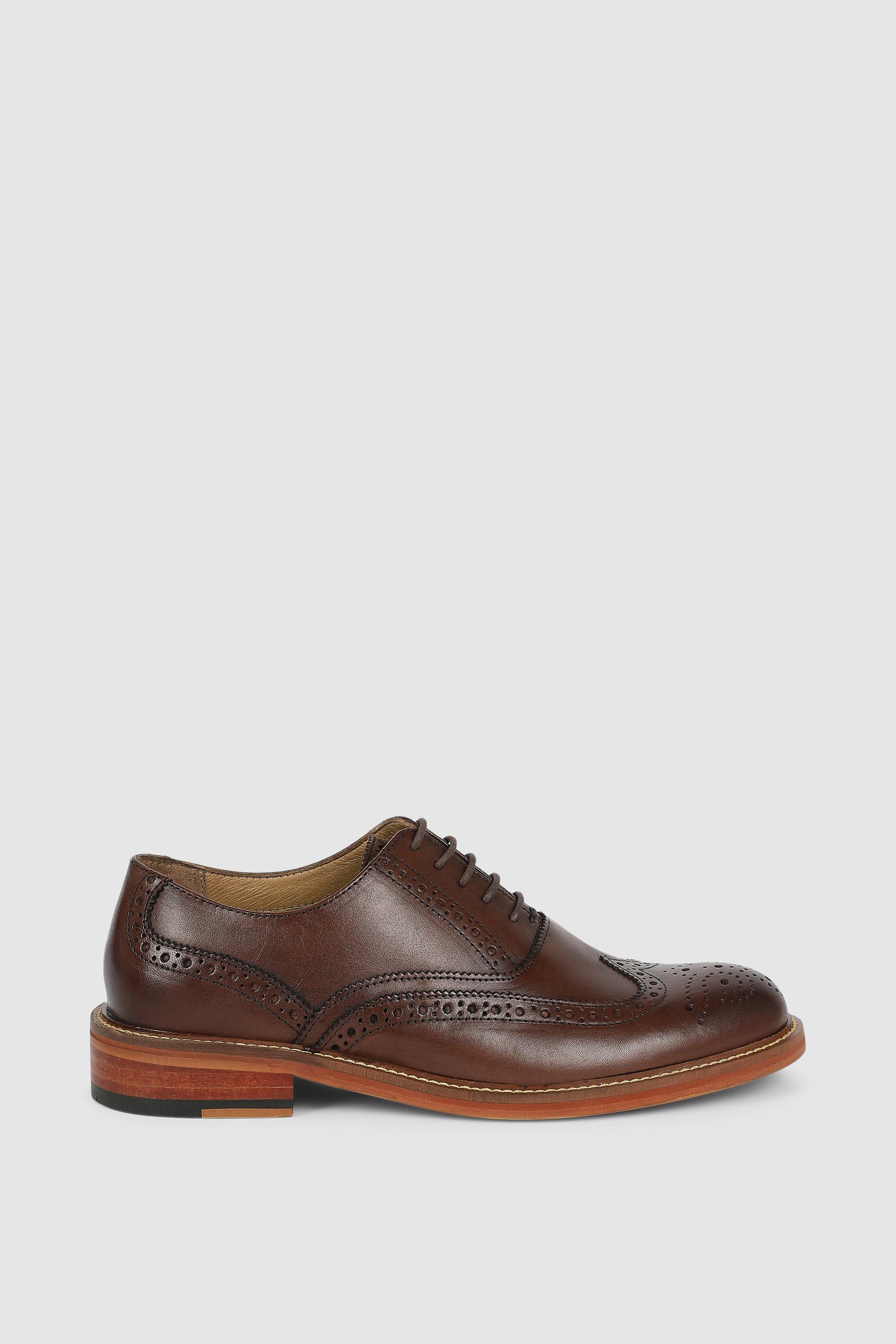 Debenhams Tecnic Chester Premium Leather Oxford Brogue | Debenhams