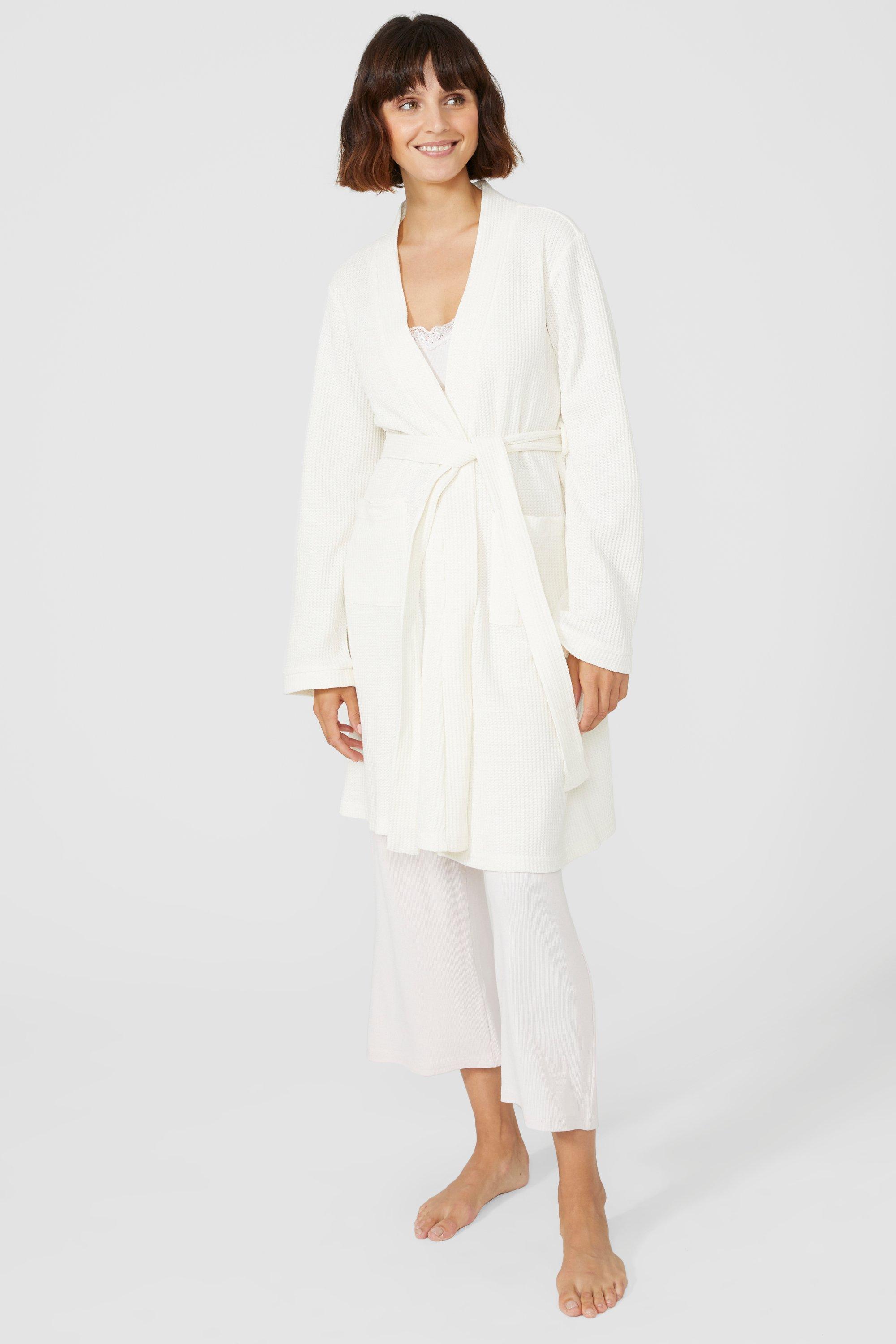 debenhams waffle dressing gown