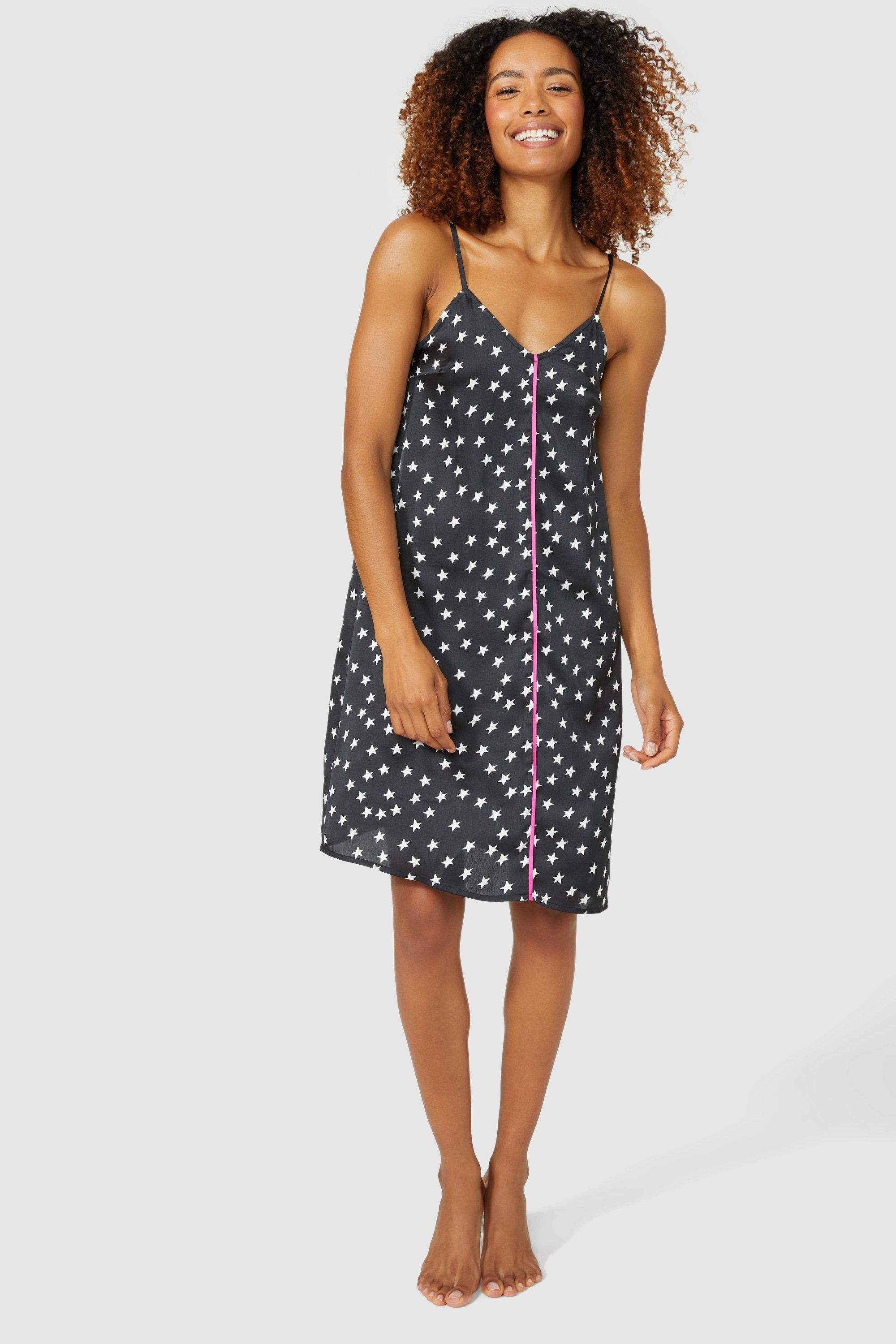 Debenhams Star Satin Nightdress | Debenhams