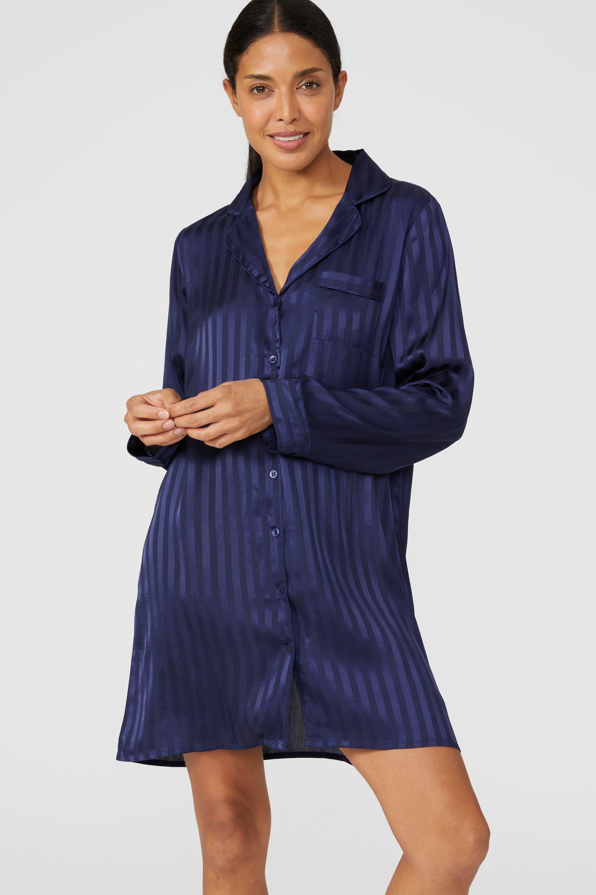 Debenhams Jacquard Stripe Nightshirt | Debenhams