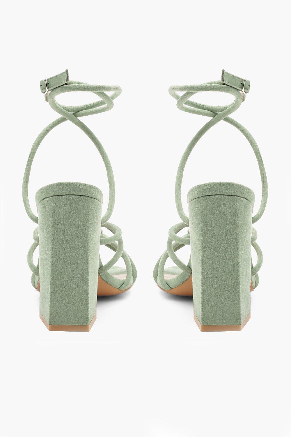 sage green heels