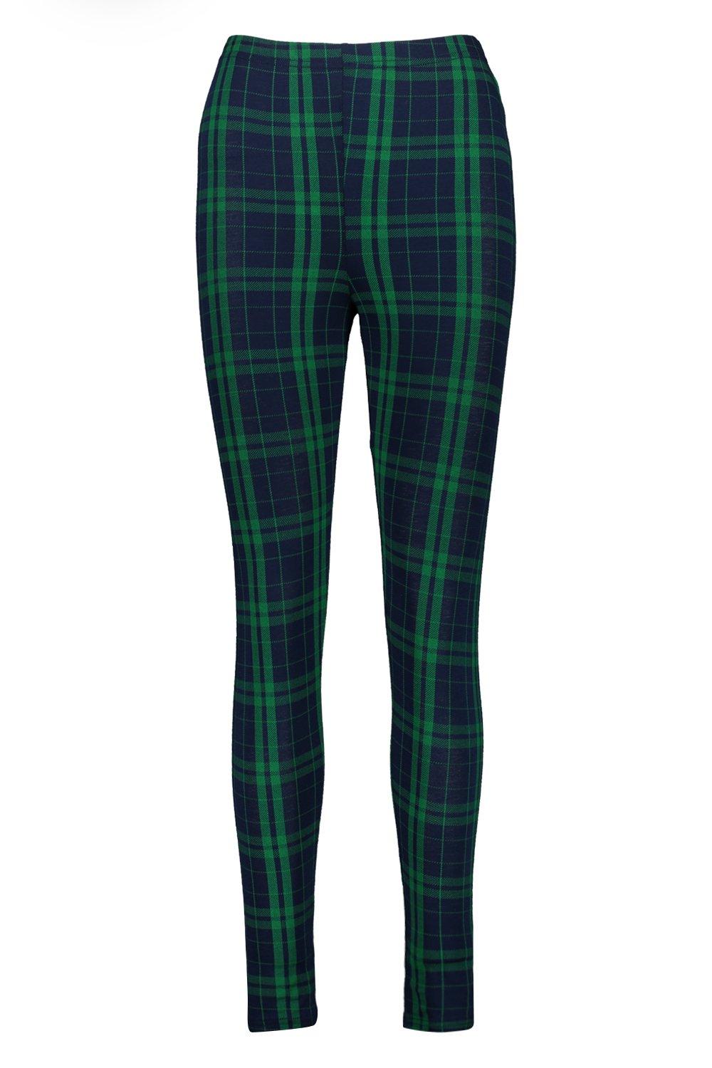 Plaid Checked Leggings