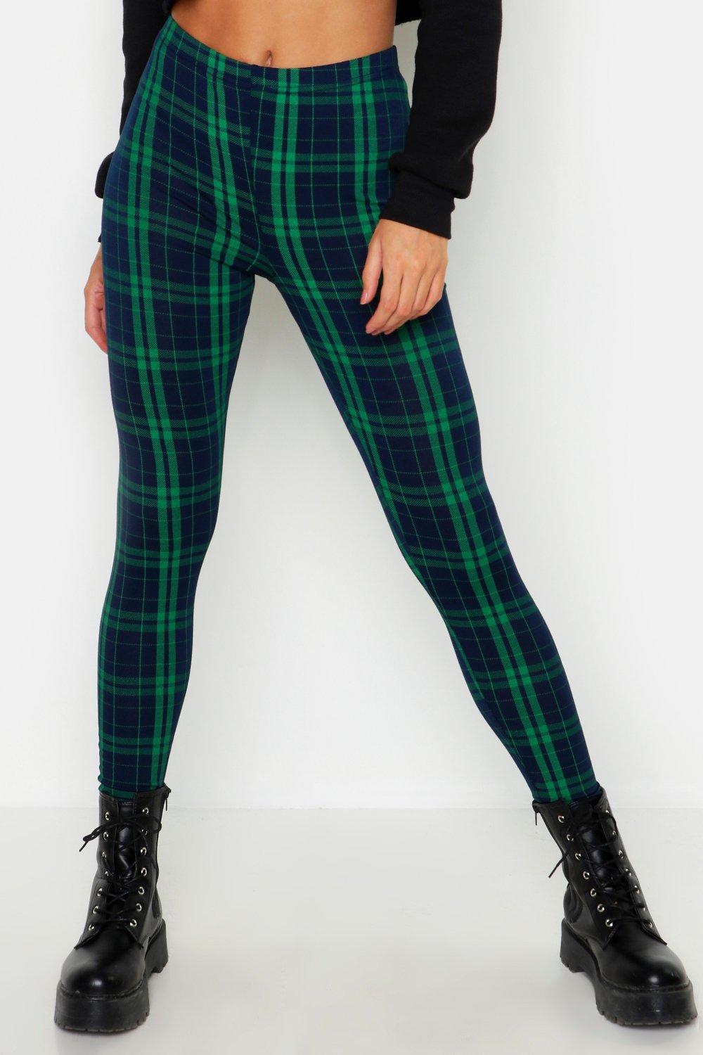 Plaid Checked Leggings