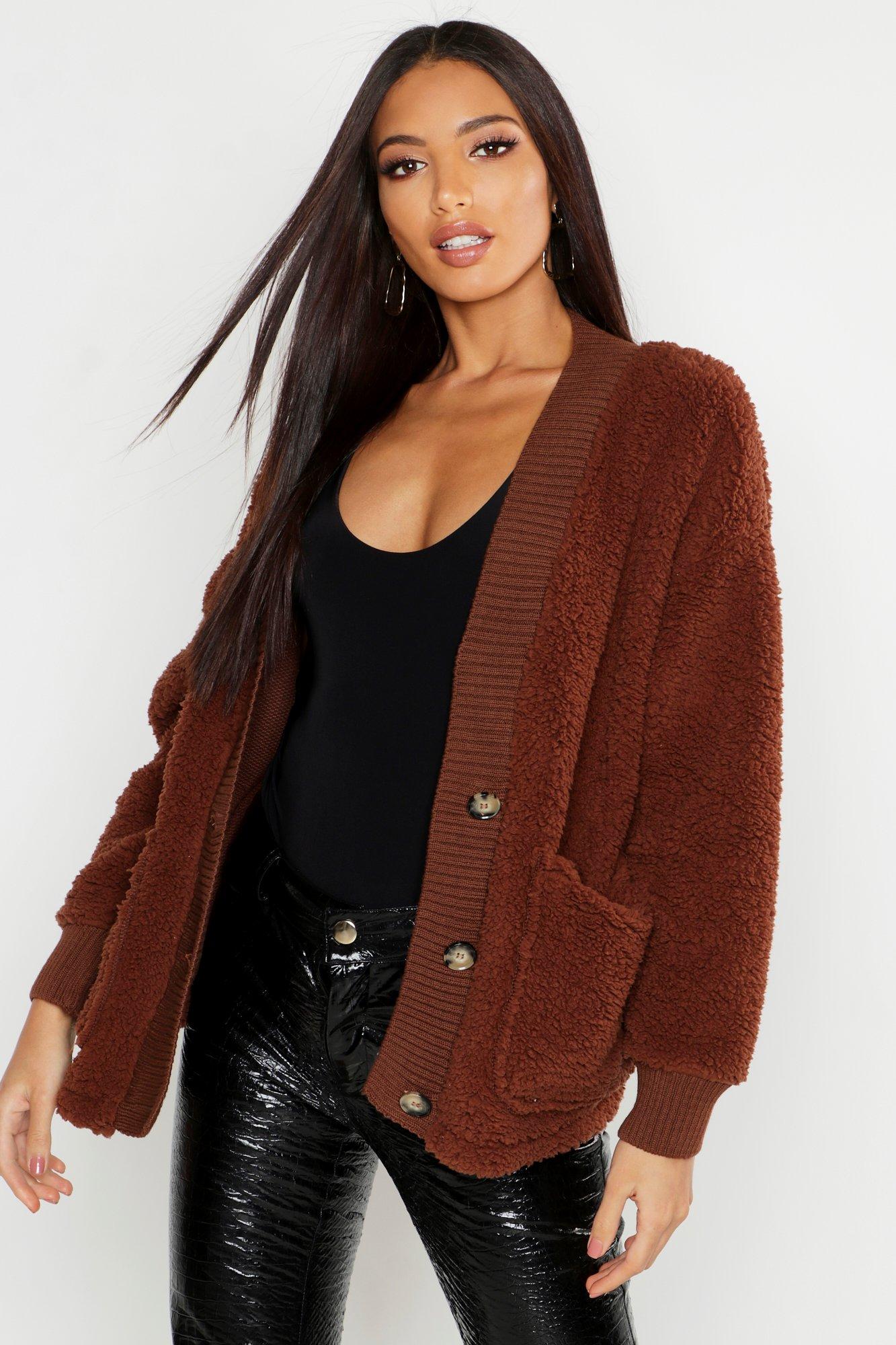 boohoo jumpers and cardigans