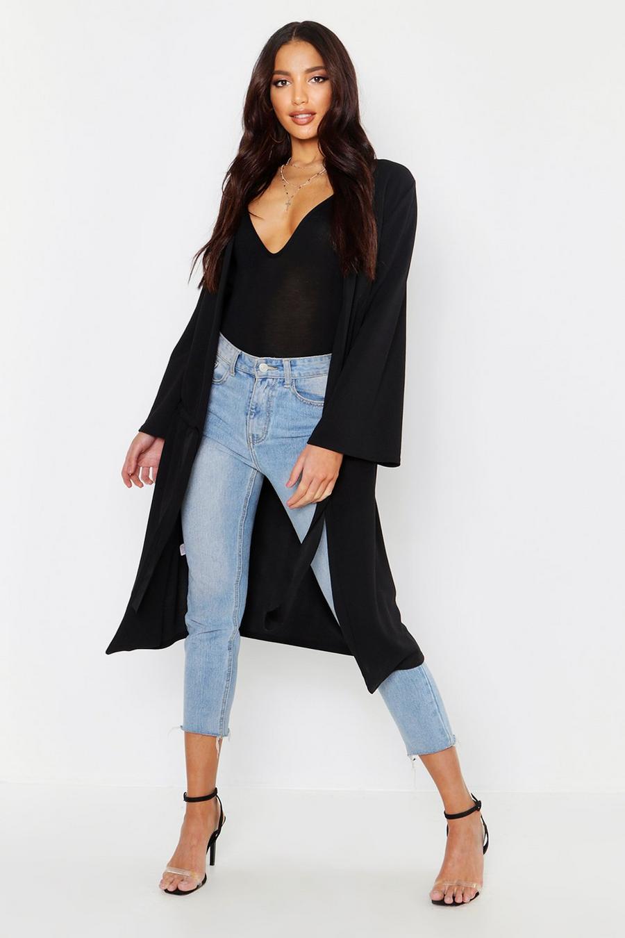 Ruched Duster Coat image number 1