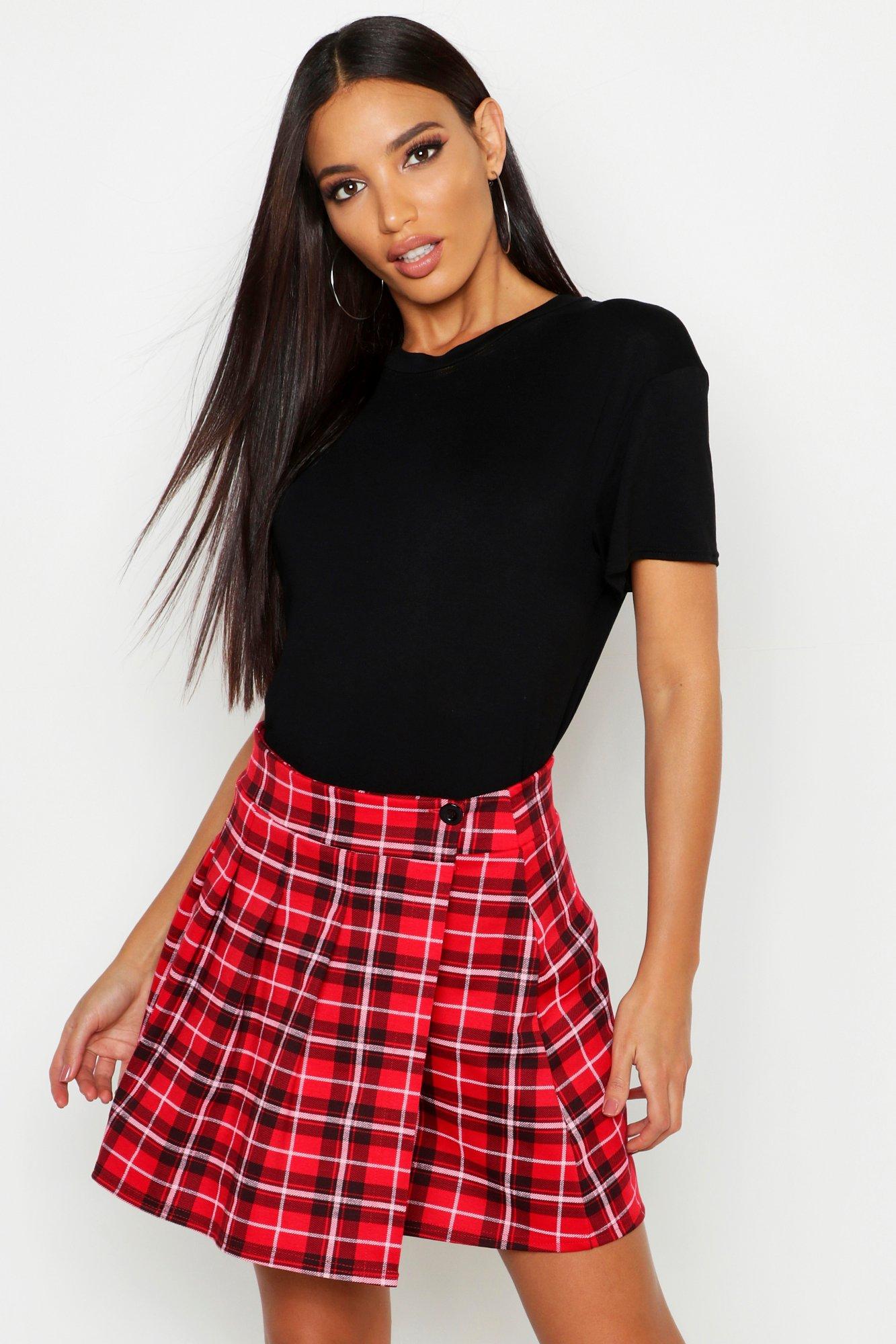 kilt mini skirt