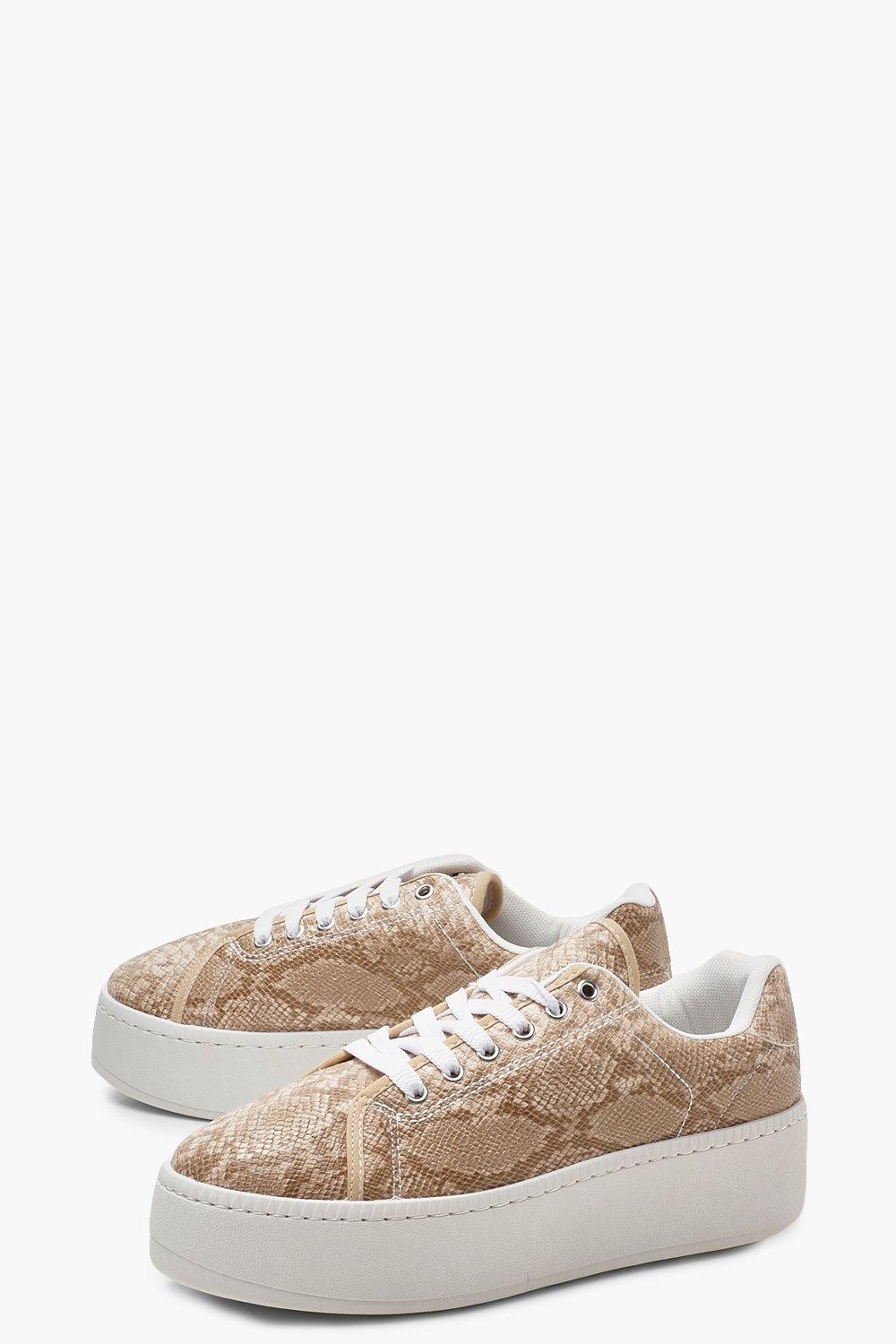 Snake Platform Sneakers