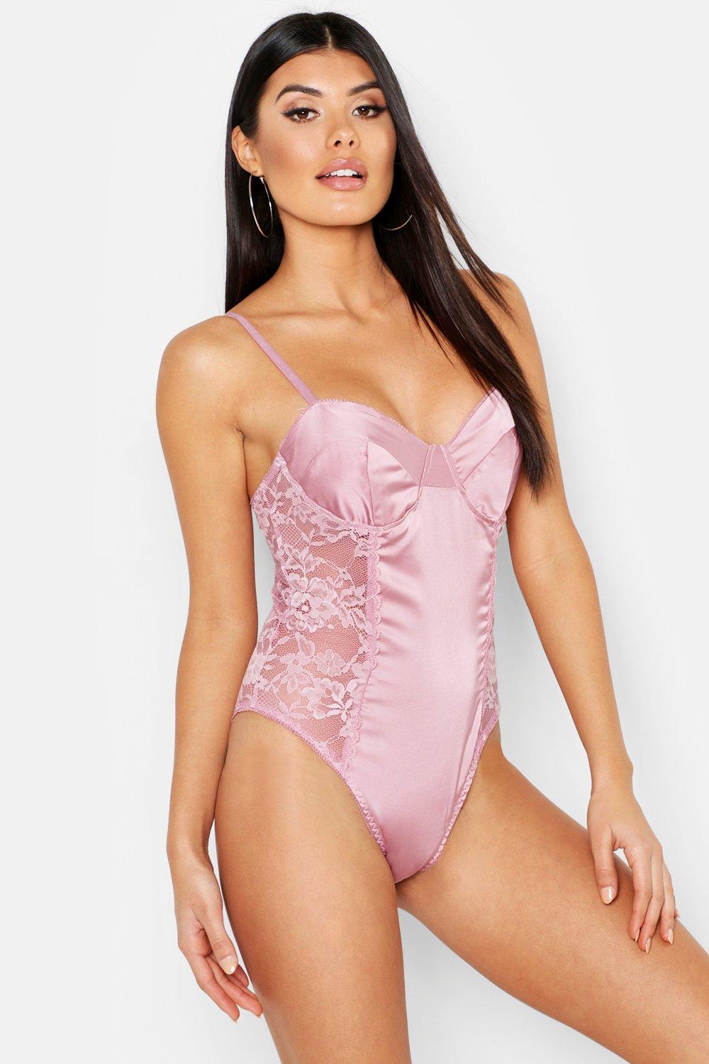 satin bodysuit