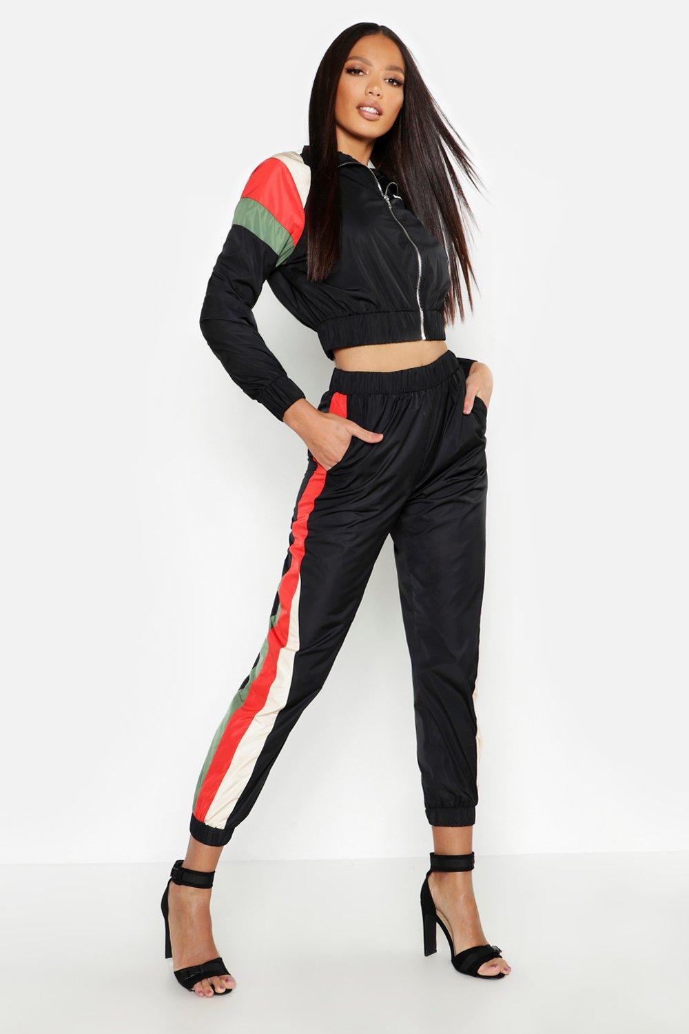 boohoo shell tracksuit