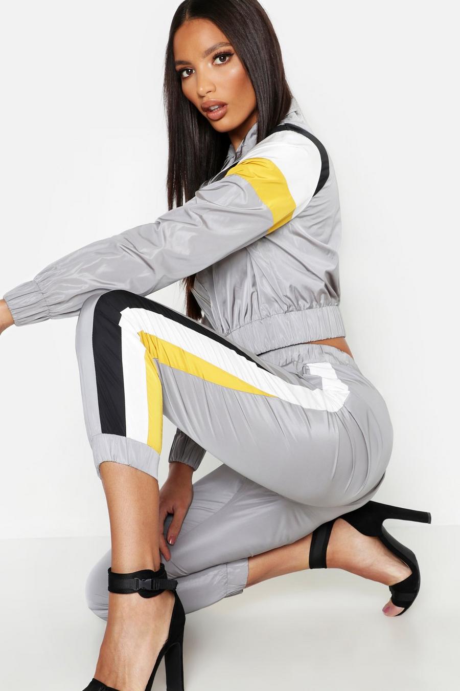 Stripe Shell Tracksuit Joggers image number 1
