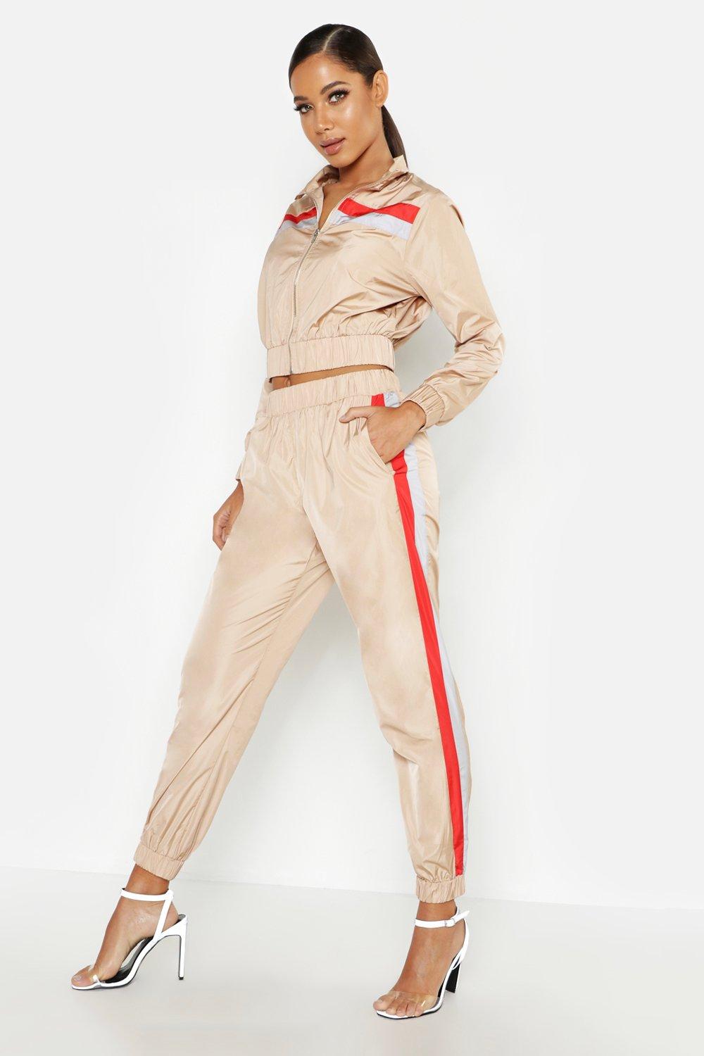 boohoo shell tracksuit