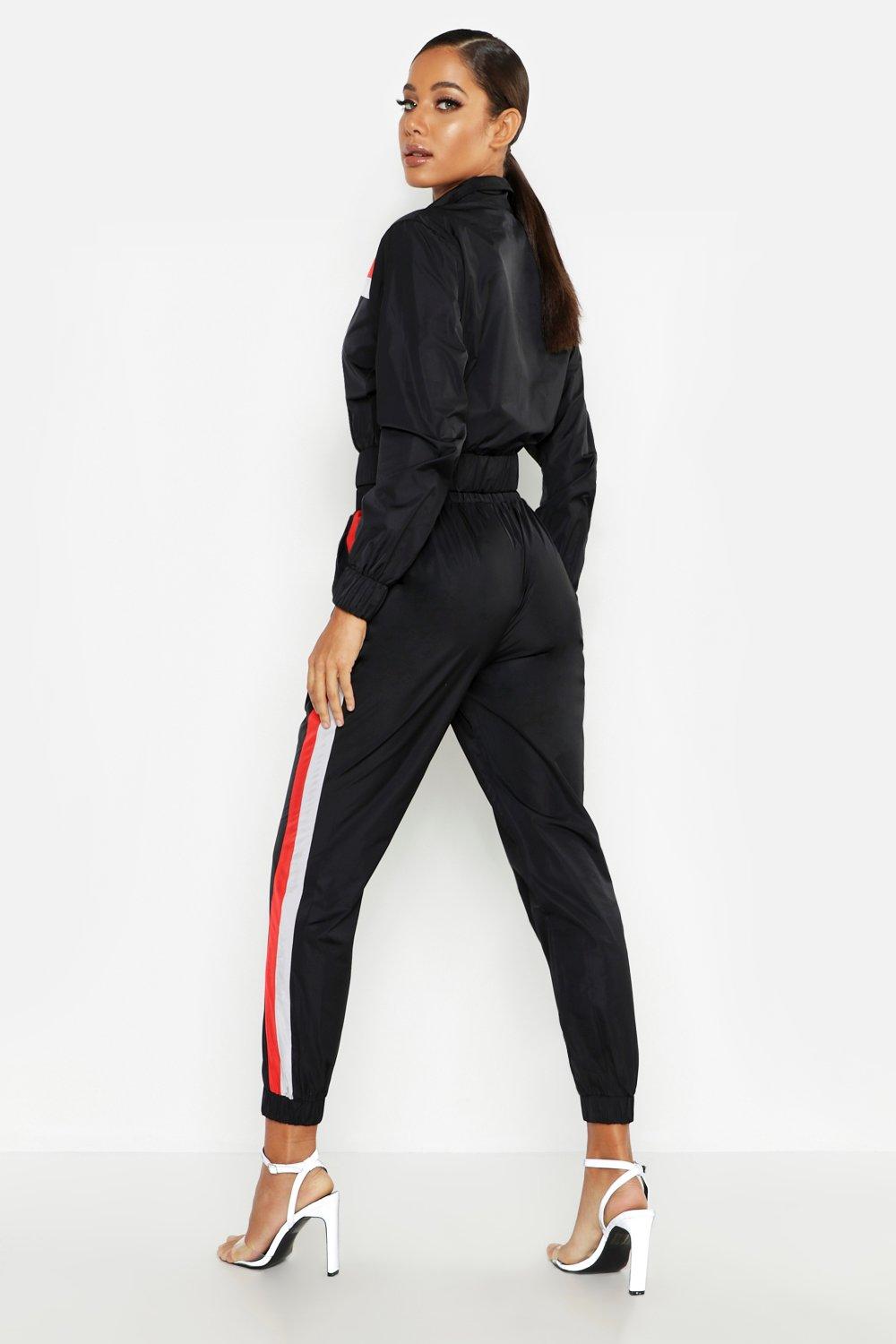 boohoo shell tracksuit