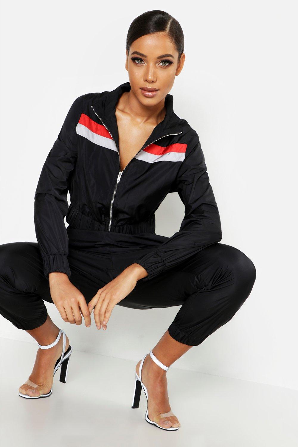 boohoo shell tracksuit