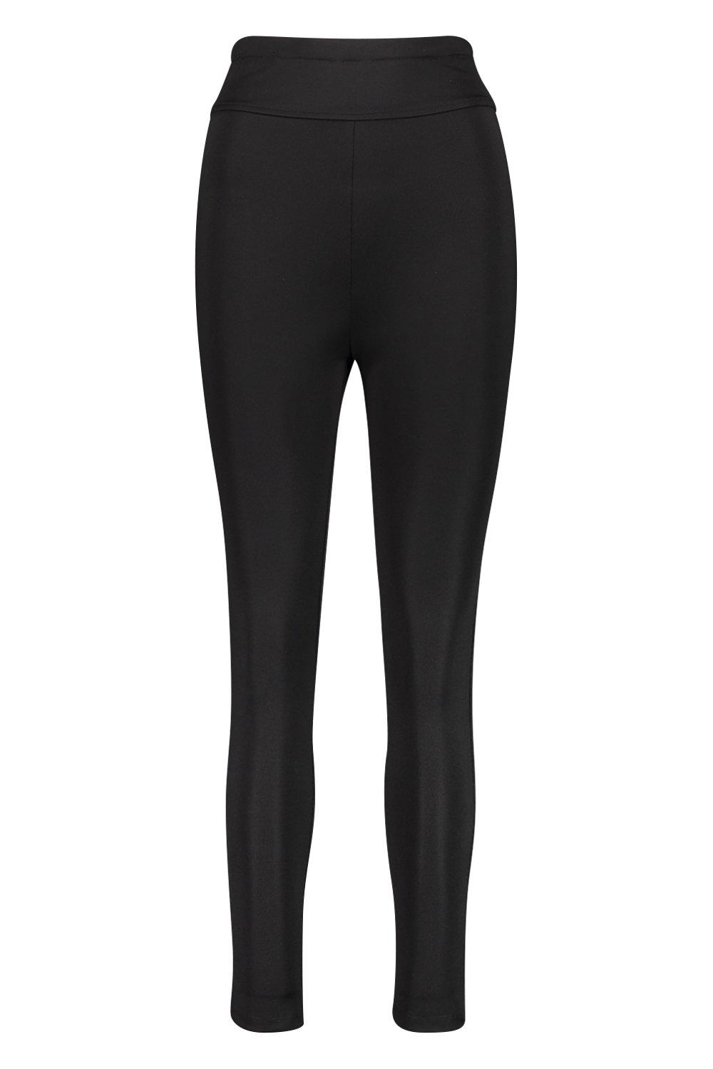 SLIM High Waisted Compression Leggings with Silver Anti-bacterial
