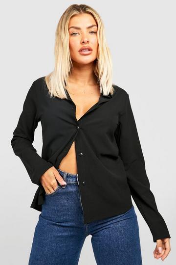 Geweven Blouse black