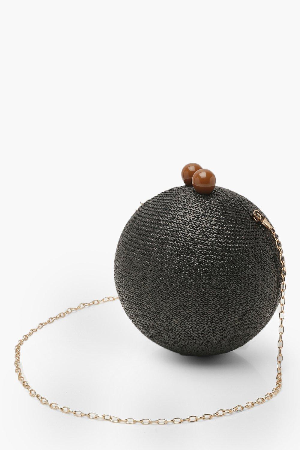 Black best sale sphere bag