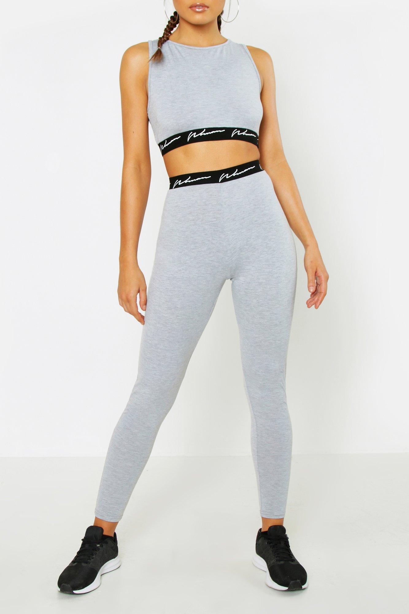 boohoo sports leggings