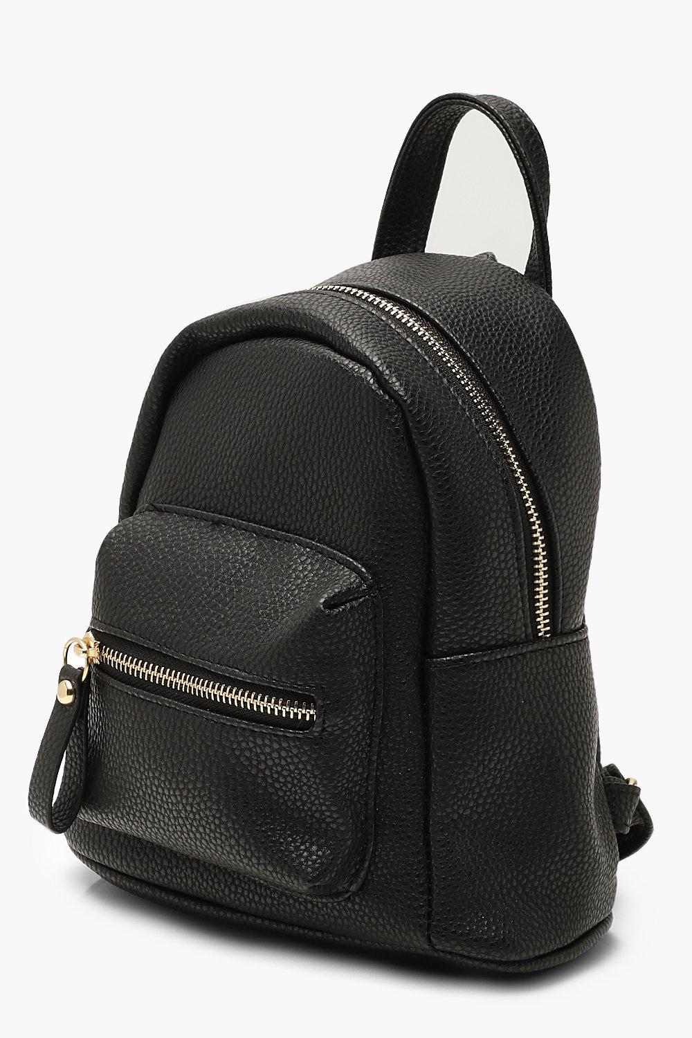 Mini on sale backpack boohoo